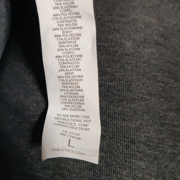 Fabletics Bailey Tank women's size L - Picture 4 of 4